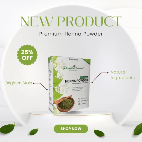 Second image of Best Henna Powder for Hands: Rajasthani Henna Mehndi from Sojat City, Rajasthan - 1 Kg