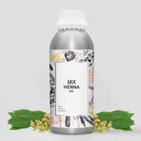 Mix oil for henna paste