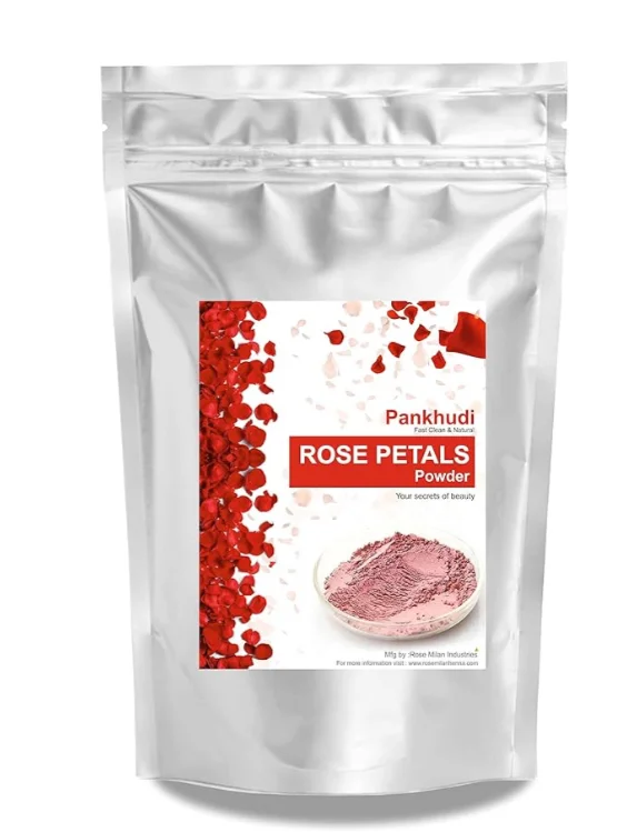 Rose Petal Powder Pure & Natural – Double Filtered for Skin Radiance