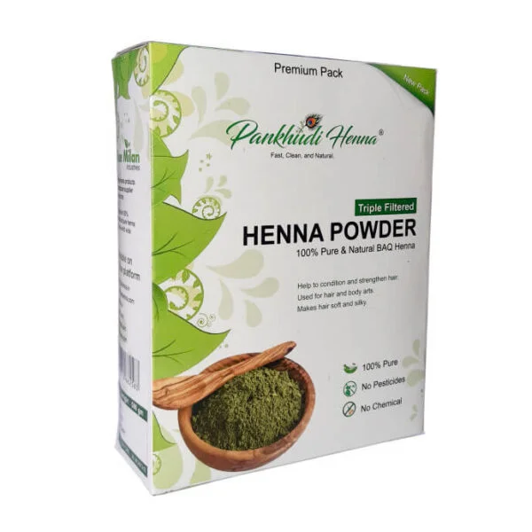 Premium Henna Powder Triple Filtered – 500g