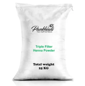 25 kg henna powder bag bulk packing